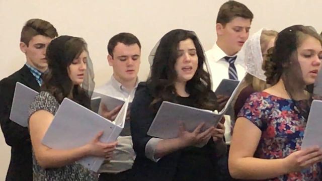 Молодёжный хор, Псалом «Столп огня / Столб огня» Церковь «Путь Истины» Март, 2017 смотреть онлайн