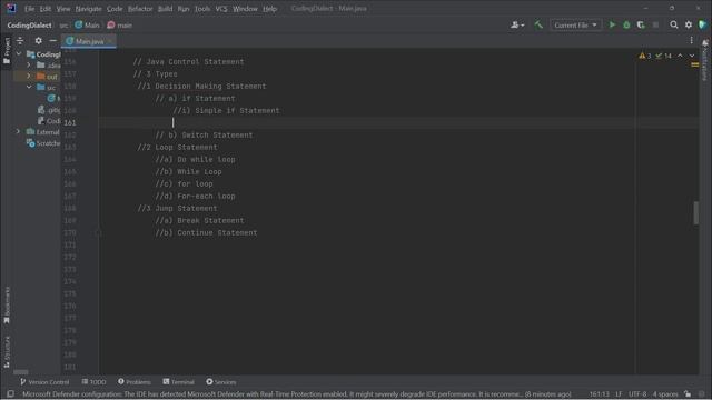 Java Control Statement смотреть онлайн