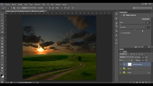 "EFECTO FOTOGRAFÍA DE DIA A NOCHE" // Tutorial Photoshop смотреть онлайн