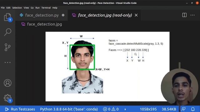 Face Detection Using OpenCV | Haar Cascades | Eye Detection | Python | OpenCV | Tech Blooded смотреть онлайн