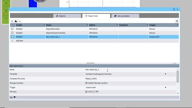 WinCC Unified V16: Configure The Report Control To Trigger Your Templates During Runtime Automatic
