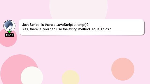 JavaScript : Is there a JavaScript strcmp()? смотреть онлайн