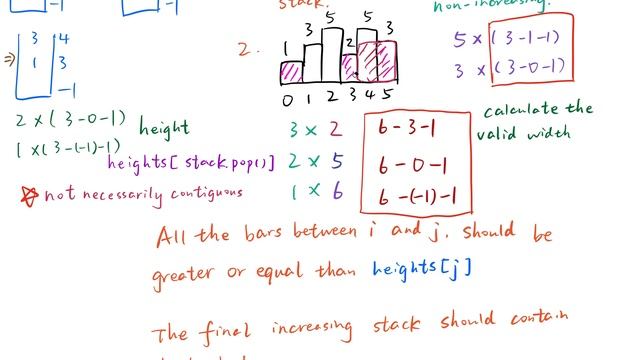 LeetCode 84. Largest Rectangle in Histogram Explanation and Solution смотреть онлайн