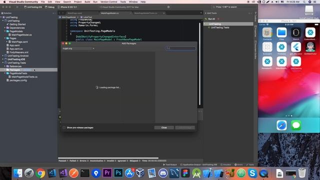 Unit testing in Xamarin.Forms - Programming Addict смотреть онлайн