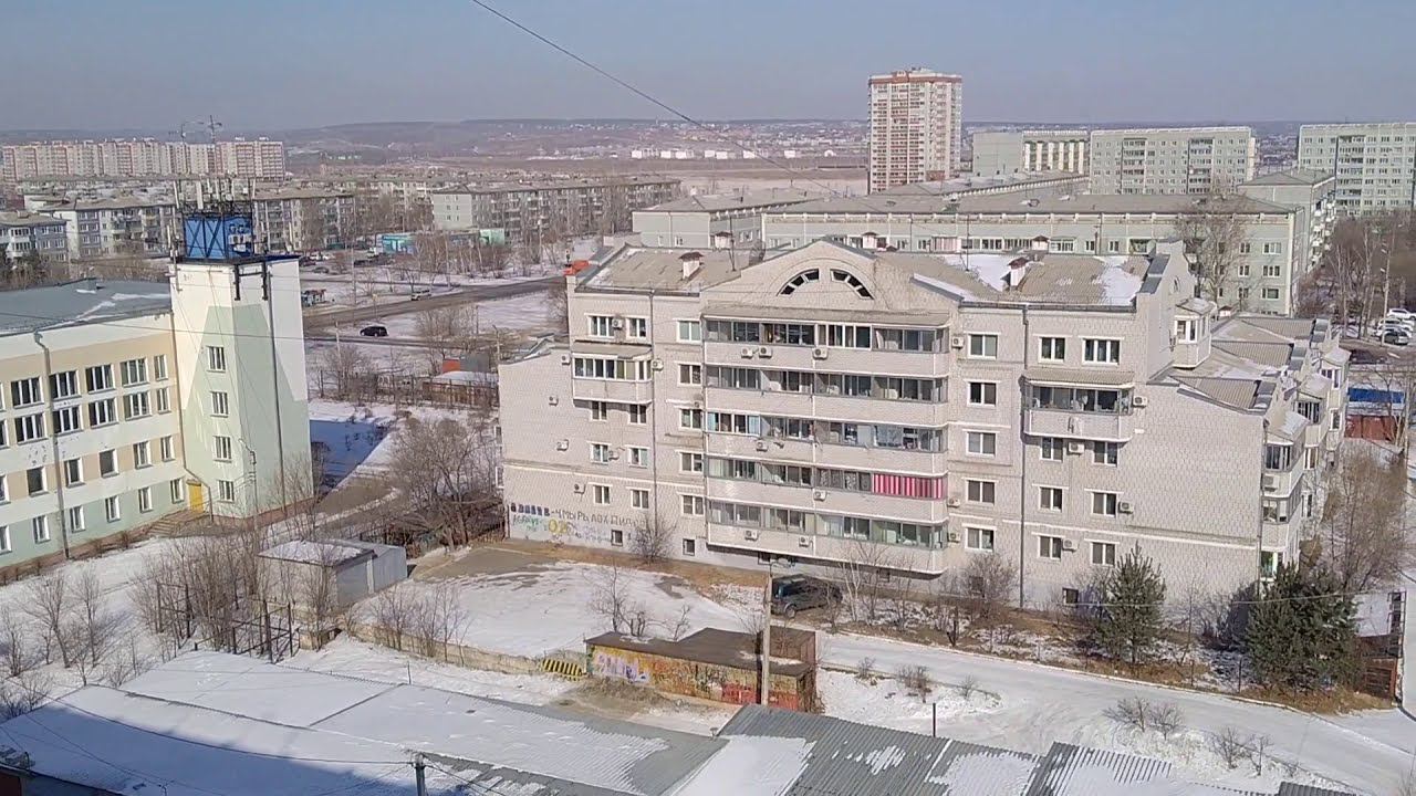 Благовещенск, вид из дома Студенческая 41/1 смотреть онлайн