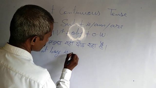 Present continuous tense (Negative) part-(5 B). Manai Sir English grammer tense. смотреть онлайн
