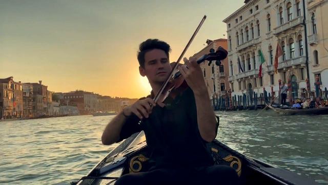 Can't help falling in love violin cover in Venice, Italy смотреть онлайн