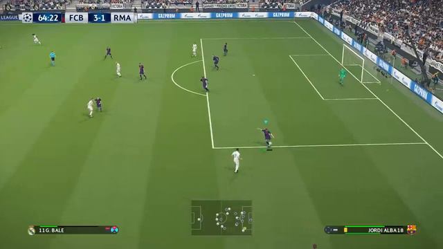 PES 2018 | Barcelona vs Real Madrid | Final UEFA Champions League | Gameplay PC смотреть онлайн