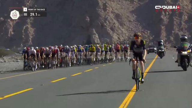 STAGE 3- (Part 2) UAE TOUR 176km /Ras Al Khaimah /from AL MARJAN ISLAND to JABEL JAIS/ 21-02- 2024 смотреть онлайн