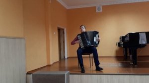 Борис Тихонов. Вальс-бостон "Тополь". Исполняет Павел Макеев. Вальс на баяне.