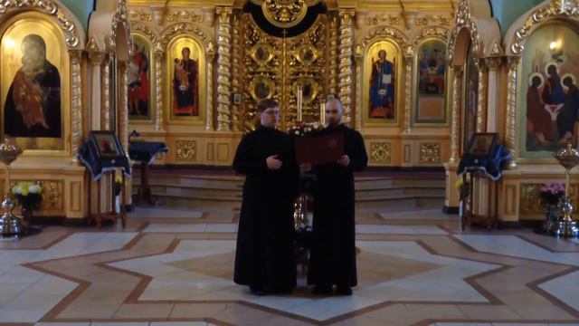 Чертог Твой вижду, Спасе мой - репетиция алтарников Троицкого храма смотреть онлайн