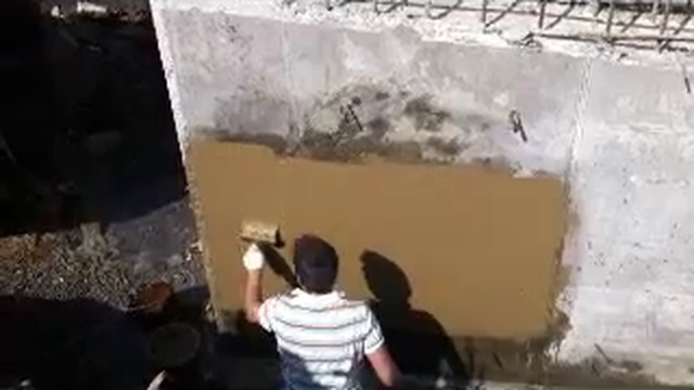 Нанесение гидроизоляции Гидротэкс смотреть онлайн