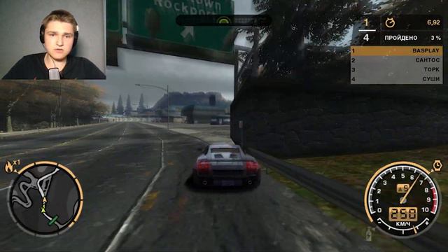 ЧЕМ БЛИЖЕ К ПЕРВОМУ МЕСТУ ТЕМ СЛОЖНЕЕ - Need for Speed: Most Wanted #13 смотреть онлайн