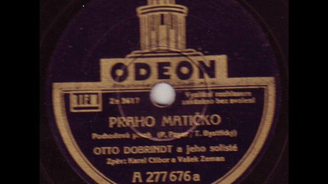 Karel Ctibor a Vašek Zeman - Praho matičko 1942 смотреть онлайн
