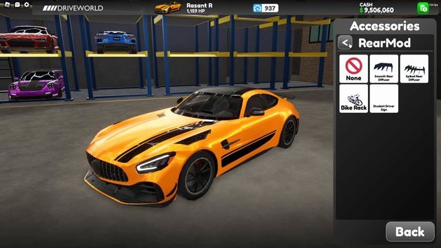 REVIEWING MERCEDES AMG GT R PRO IN ROBLOX DRIVE WORLD! (Not the best car but very good looking car. смотреть онлайн