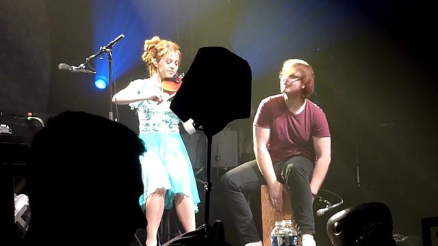 Lindsey Stirling - Transcendence (Acoustic) - LIVE In Prague, Czech Republic - 2014 - First Row♥