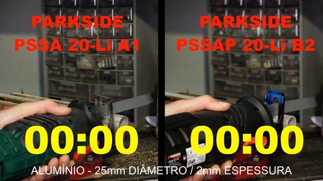 [COMPARATIVO] PARKSIDE PSSA 20-Li A1 vs PARKSIDE PSSAP 20-Li B2 смотреть онлайн