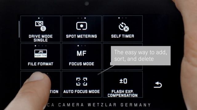 Leica T – MyCamera menu смотреть онлайн