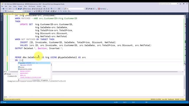 SQL Server MERGE Statement (Part 3) with examples | Urdu - Hindi #41 смотреть онлайн