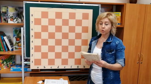 Шахматы для начинающих Тема Повторение шахматных линий смотреть онлайн