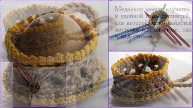 Вязано крючком: корзинки и саше для пасхальных яиц смотреть онлайн