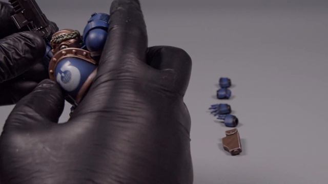 ULTRAMARINES: PRIMARIS COMPANY CHAMPION 40K 1/18 figure unboxing JoyToy JT3266 смотреть онлайн