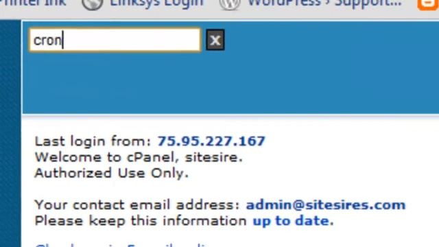 SugarCRM - How to set-up a Cron Job in cPanel смотреть онлайн