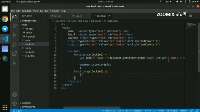 Cookie with multiple Name-Value pairs | JavaScript Malayalam Tutorials смотреть онлайн
