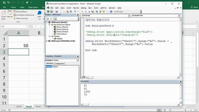 Excel VBA Evaluate Function - How to Use this Secret Function смотреть онлайн