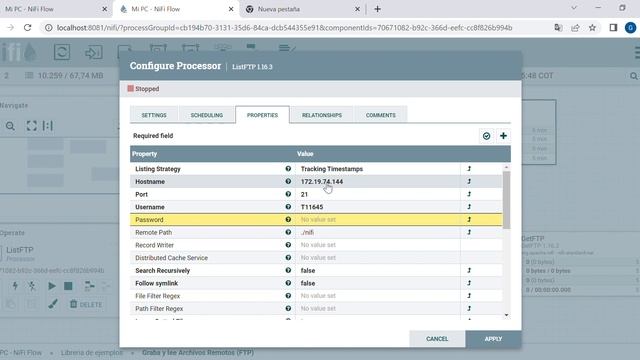 Apache Nifi Usando Parámetros de Contexto, configuración centralizada смотреть онлайн