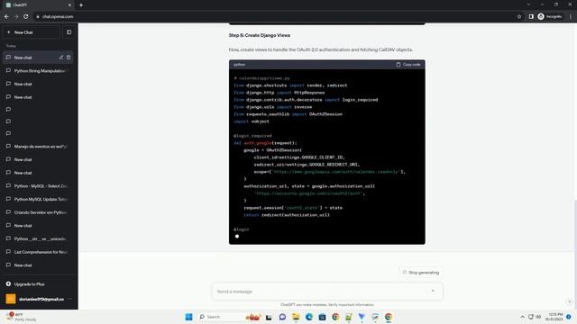 How do I read CalDAV objects from Google using python django смотреть онлайн