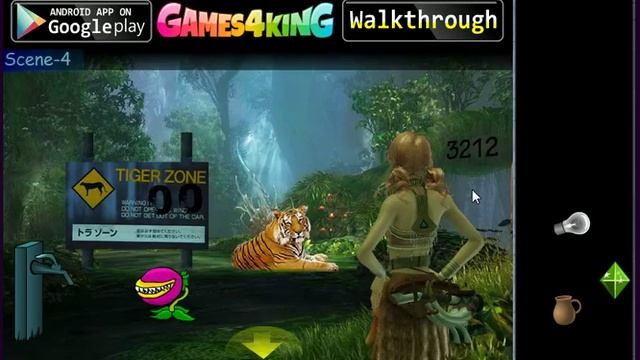 G4K Tiger Zone Escape Game Walkthrough смотреть онлайн