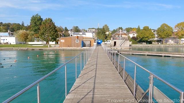 Attersee Austria -  Beautiful Green Lake In Austria