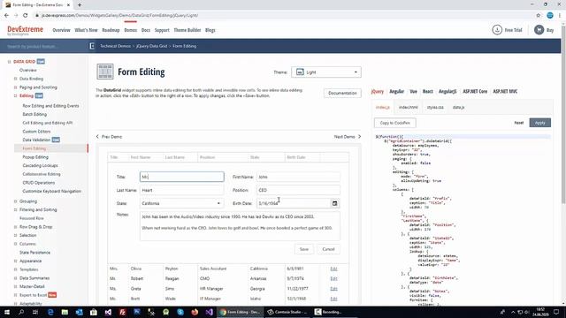 Devextreme Grid ve Asp.net Core смотреть онлайн
