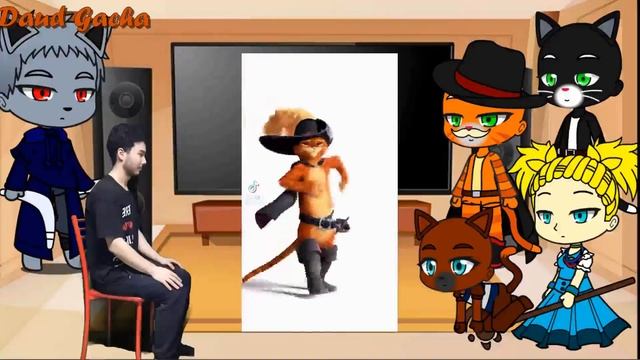 Puss in Boots 2 reagindo ao Gato de Botas 2|gacha club| Puss in Boots 2 react to| Death Wolf смотреть онлайн