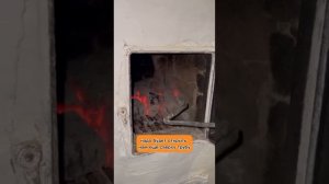 Топим обычную кирпичную печь брикетами RUF