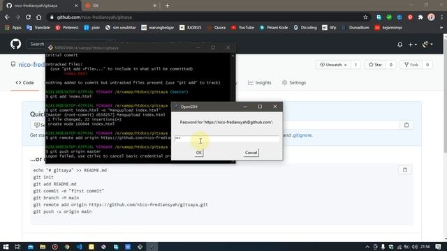 Live Praktikum Git (add, commit, push, pull) смотреть онлайн