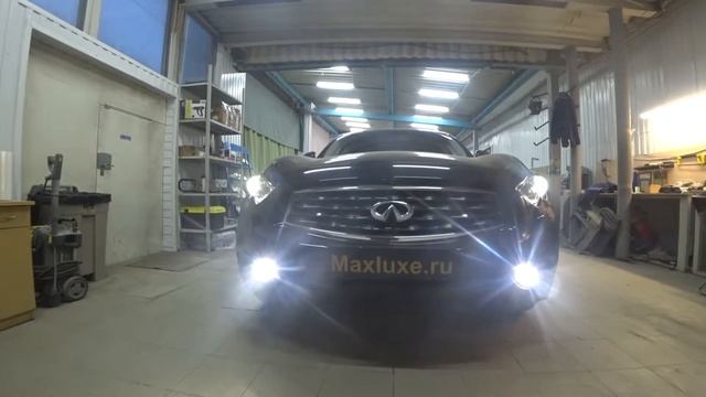 Infinity QX37S замена штатных линз и дхо смотреть онлайн