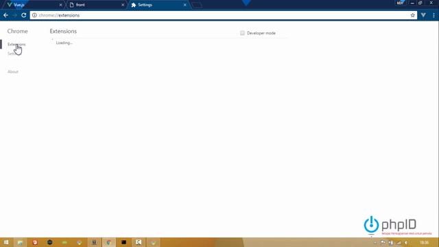 Vue.js Tutorial : How to setup Vue.js devtools on google chrome смотреть онлайн