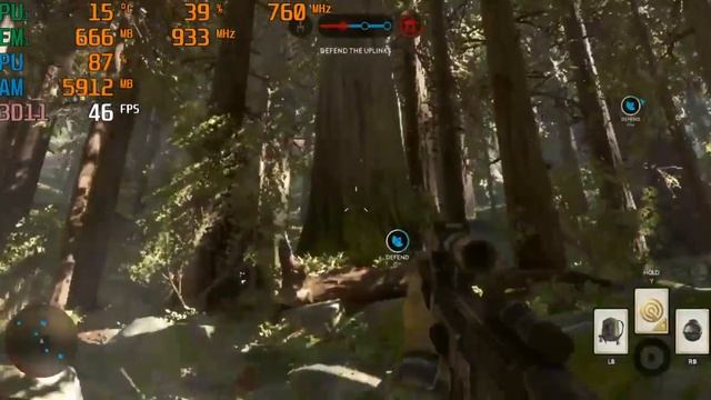 Star Wars Battlefront PC Gameplay AMD quad core A8-5500 with the HD 7560D смотреть онлайн