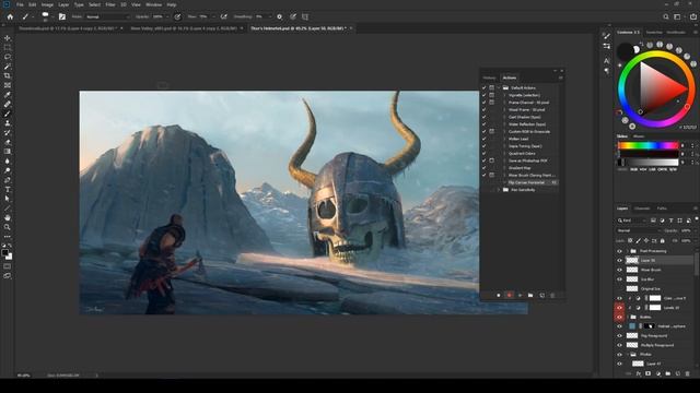 How to HOTKEY 'Flip Canvas Horizontal' in Photoshop смотреть онлайн