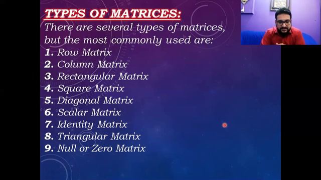 Introduction and its types of Matrices by SAQIB IQBAL смотреть онлайн