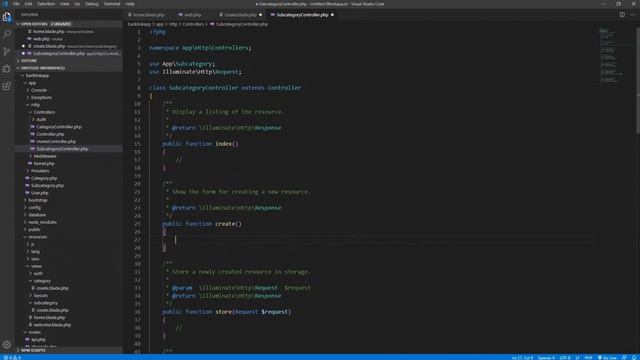 Laravel 6 create subcategory for category and save it into database Laravel Bootstrap 4 (Part 6) смотреть онлайн
