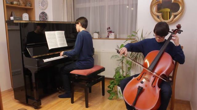 Antonio Vivaldi - Sonata in E minor for cello, 1st mvt смотреть онлайн