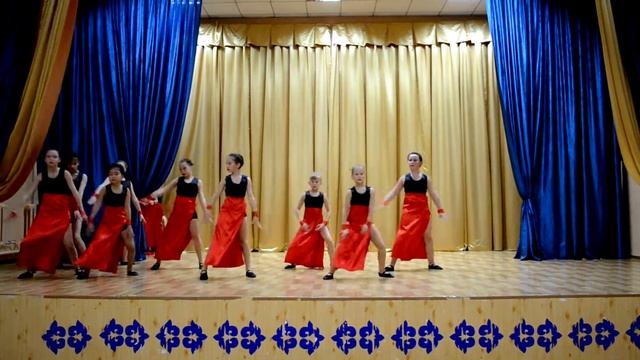 Ансамбль танца "АрабесК". Бой с тенью. Современный танец. смотреть онлайн