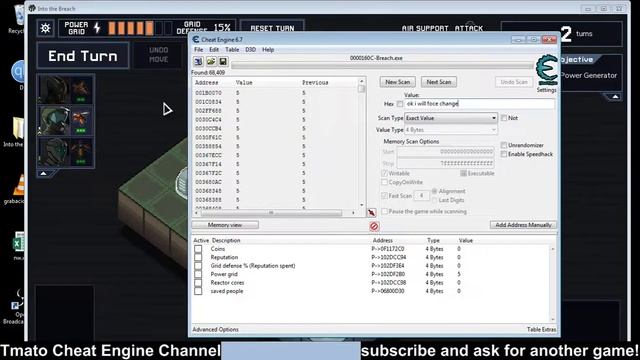 Into the Breach | Infinite cores, influence, power, coins etc... | Tmato cheat engine смотреть онлайн