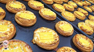 Выпечка ремесленников в КОРЕЕ | Ресторан необычной уличной еды | АСМР - в пекарне