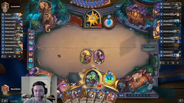 The HANDBUFF-iest Deck! ABSURD Necrium Apothecary OTK! [Hearthstone Game of the Day] смотреть онлайн