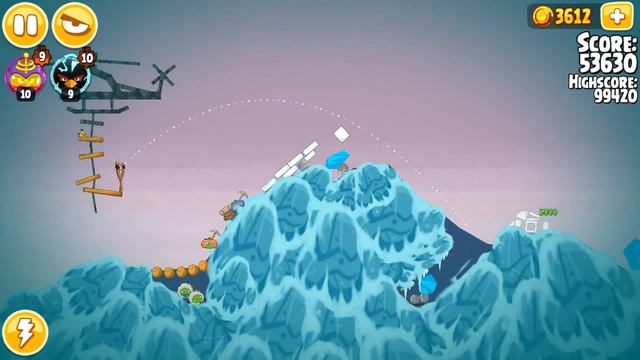 Angry Birds Seasons, Pig Days, 6-16: Firt Ascent of Everest, 101350 смотреть онлайн