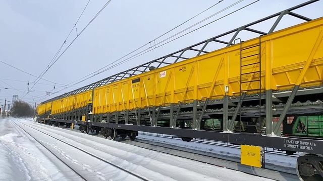 Отправление снегоуборочного поезда. смотреть онлайн